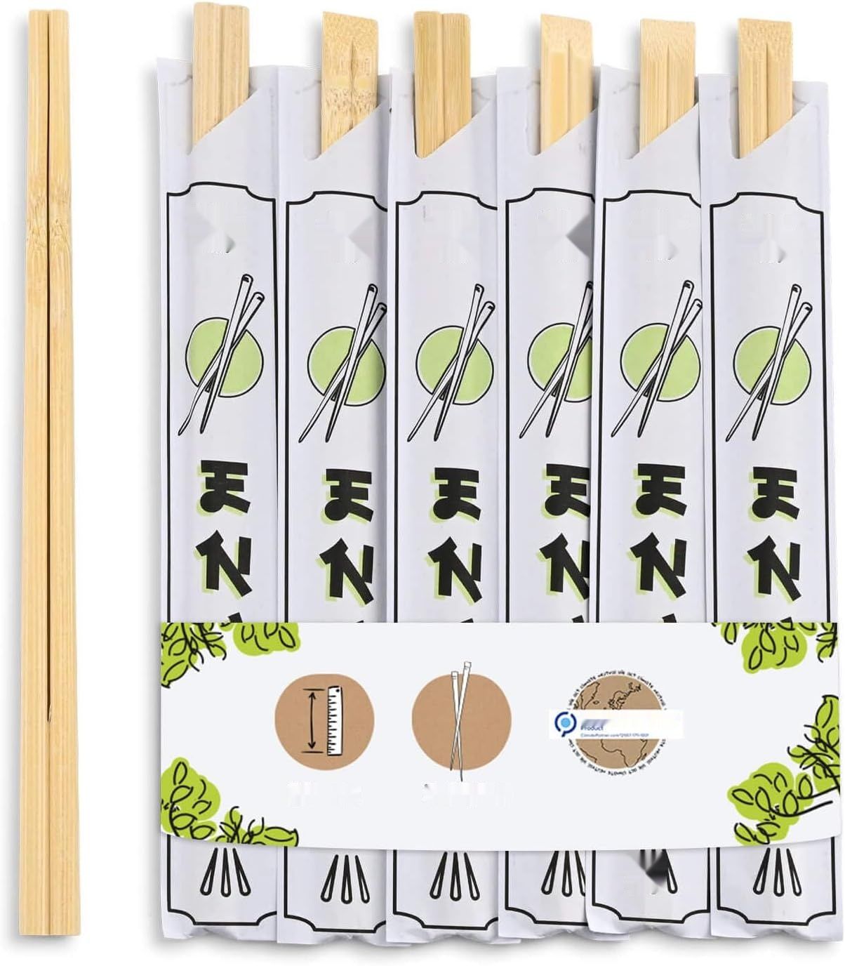 BIOZOYG Pałeczki Bambusowe 20 cm, naturalne, biodegradowalne, 3000 sztuk
