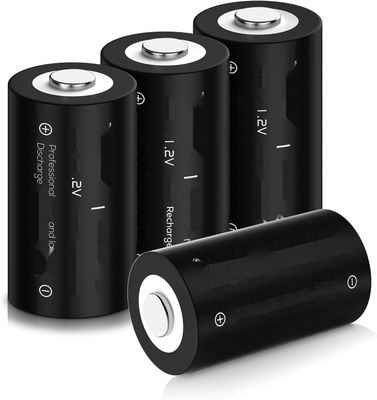 BONAI Akumulator D 10000 mAh NiMH 1,2 V, niskie samo-rozładowanie, trwałe (4 sztuki).