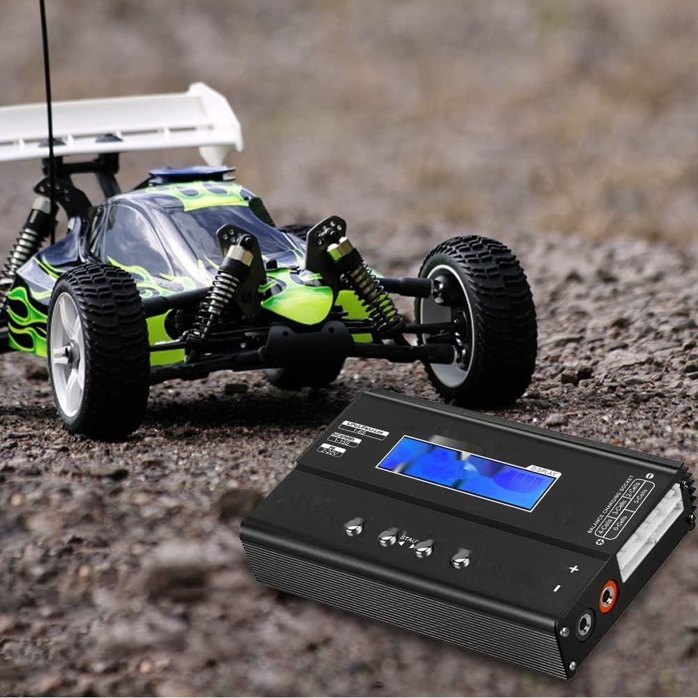 Haisito Lipo Charger 80W 6A, Ładowarka RC z ekranem LED, Zasilacz i Adapteri