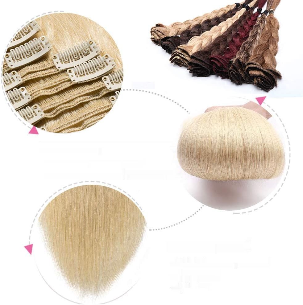 12&quot; Przedłużenia Natural Włosów na Klipsach #613 Blond 100% Remy 8 Pasemek