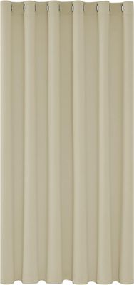 Deconovo Przysłona Zasłony z Przelotkami, 1 szt., 140 cm x 132 cm.