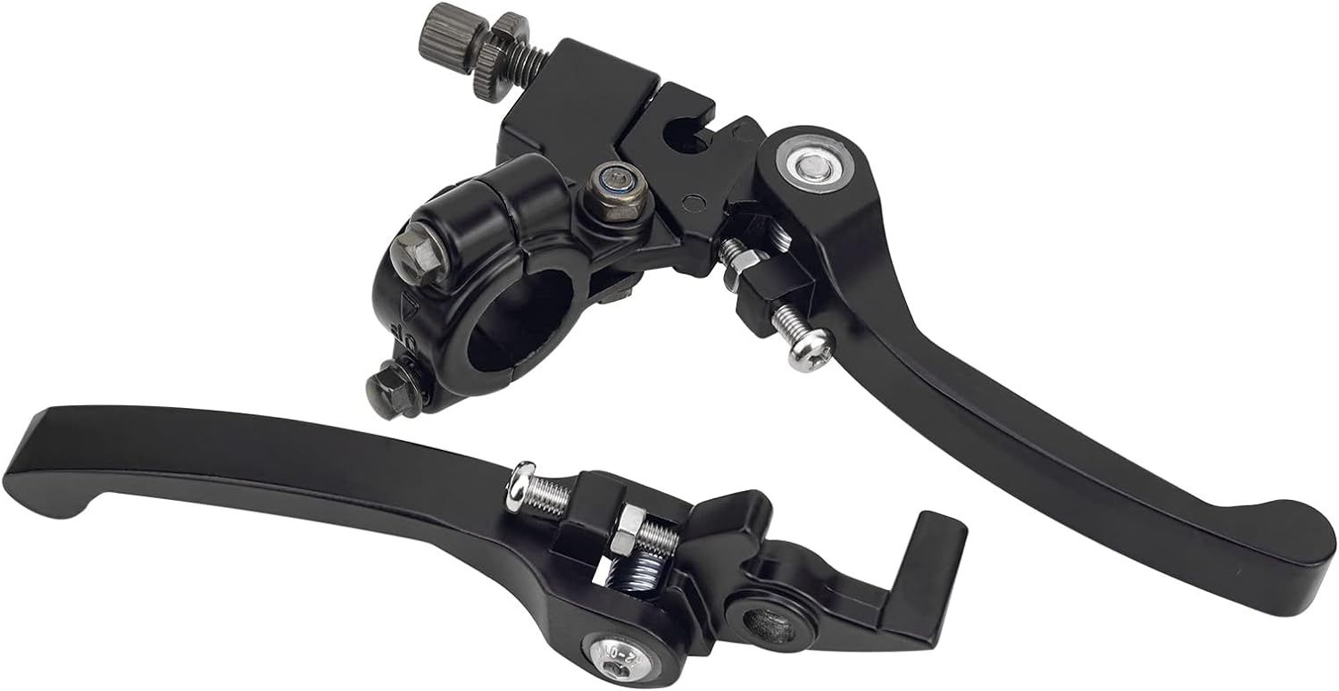 XULONG 22mm Dźwignia sprzęgła i hamulca, 2 sztuki, na 110cc-140cc Dirt Bike.
