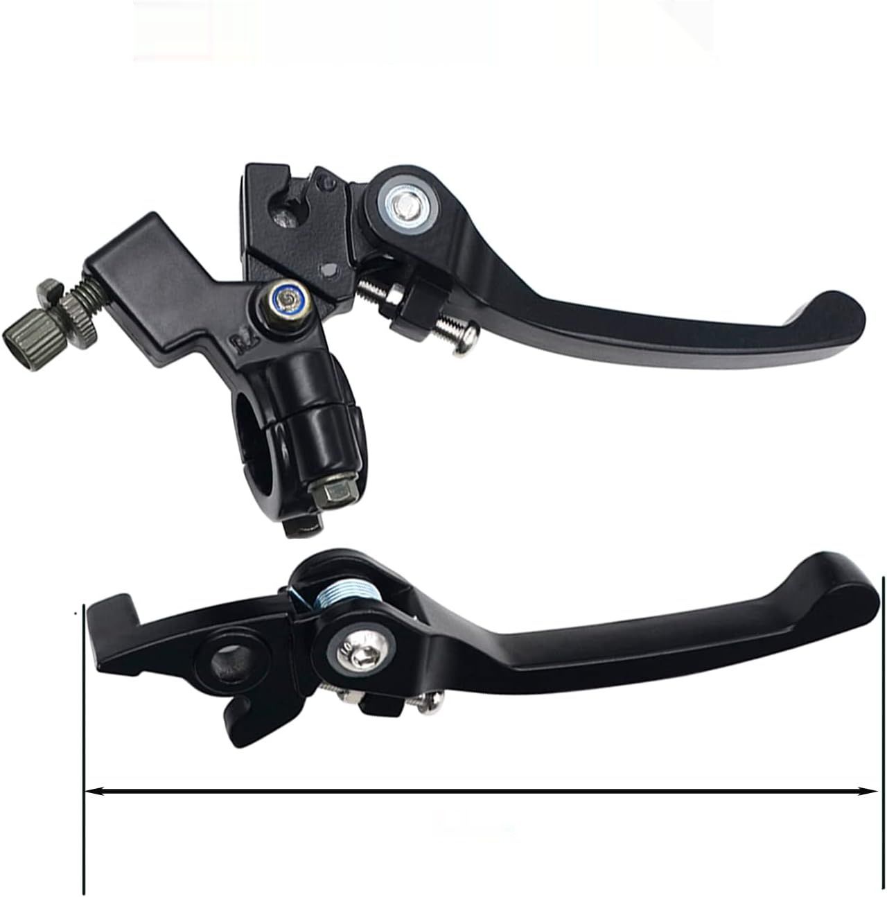 XULONG 22mm Dźwignia sprzęgła i hamulca, 2 sztuki, na 110cc-140cc Dirt Bike.