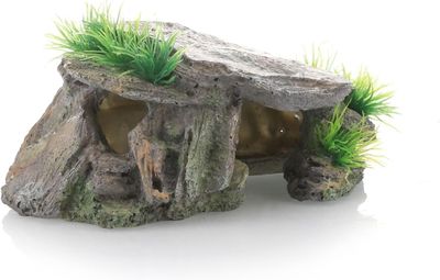 Ctpeng Akwarystyczna Grota, Dekoracja Krajobrazu, Skały, (Żywica, 14,5 x 8,5 x 7,5 cm)