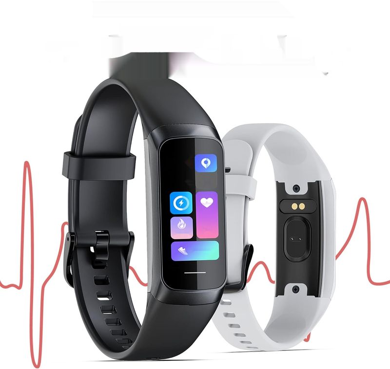 "Znajdź czas Zegarek Fitness Męski Smartwatch z Ciśnieniomierzem Monitor Zdrowia"