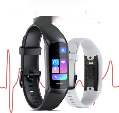 "Znajdź czas Zegarek Fitness Męski Smartwatch z Ciśnieniomierzem Monitor Zdrowia"