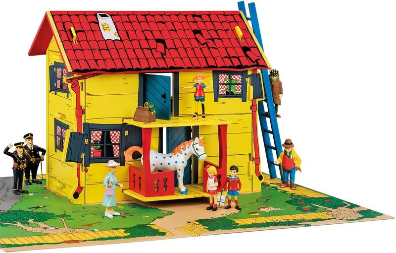 Pippi Dom Do Zabawy - Figurki nie wchodzą w skład tego zestawu