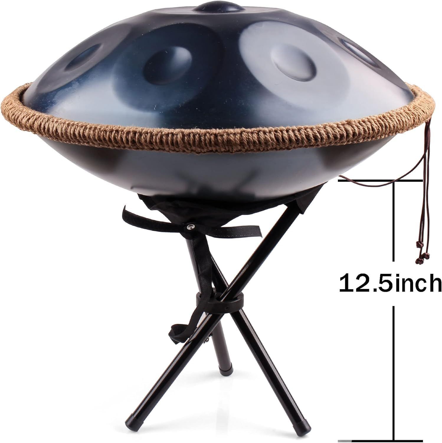 Antetok Harmonijna Bęben Handpan D-dur 10 tonów 22 cale ze torbą