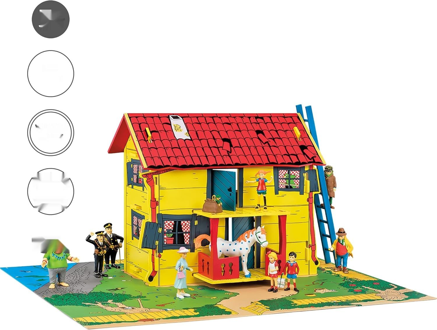 Pippi Dom Do Zabawy - Figurki nie wchodzą w skład tego zestawu