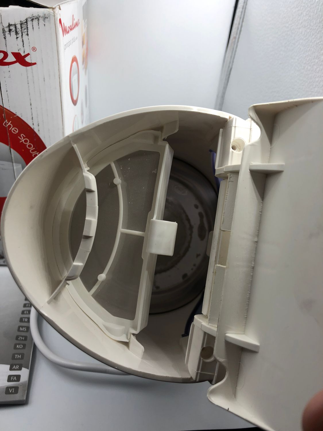 Moulinex BY108110 Principio czajnik biały/stal nierdzewna 1,7 l