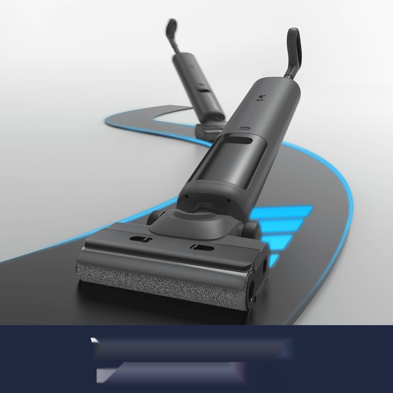 OSOTEK H200 Pro Mop: bezprzewodowy odkurzacz mokro-sucho, LED, samoczyszczący.