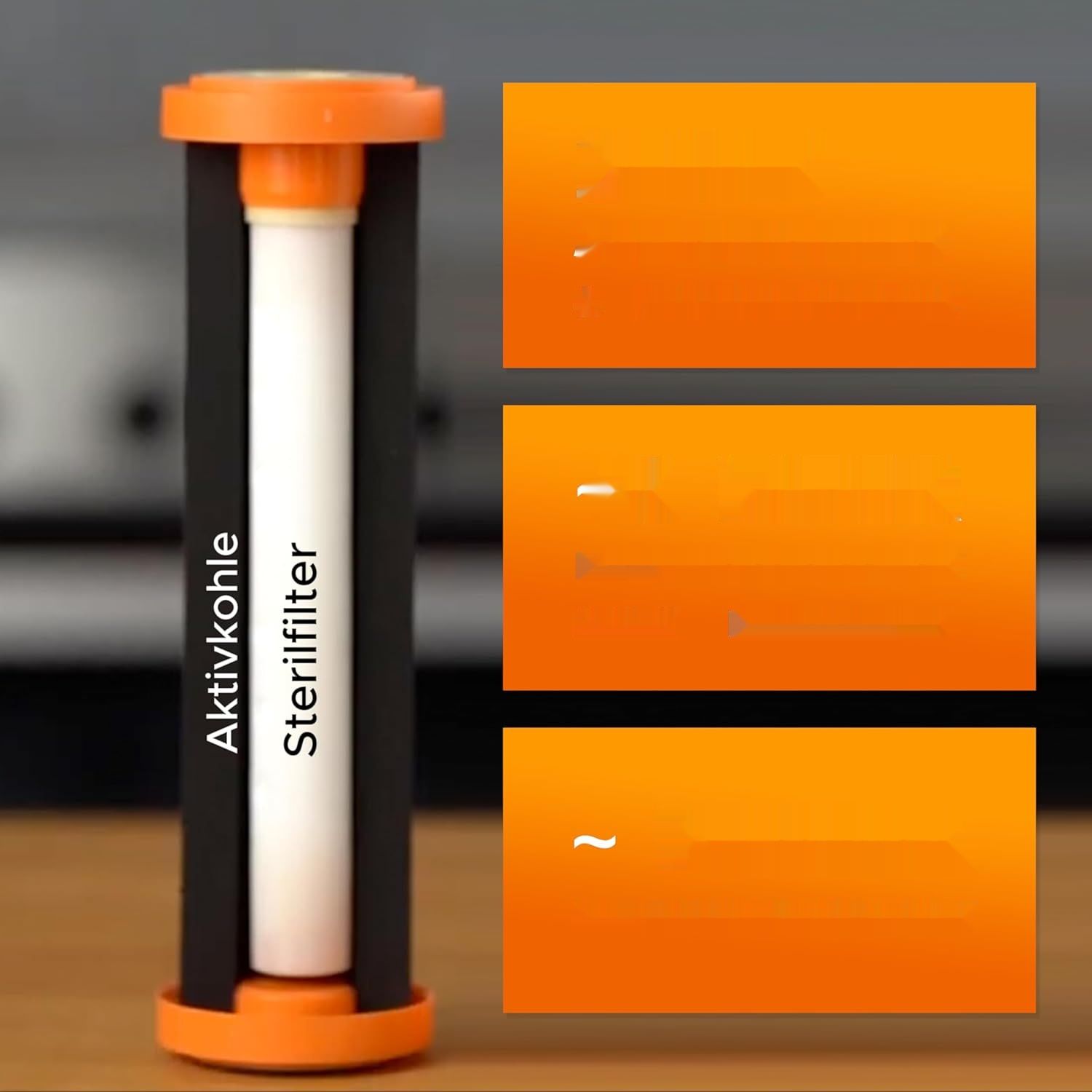 sanquell Filtr do wody pitnej SPFP PLUS | Mikrofiltracja 6 l/min | z węglem aktywnym i membranowym filter