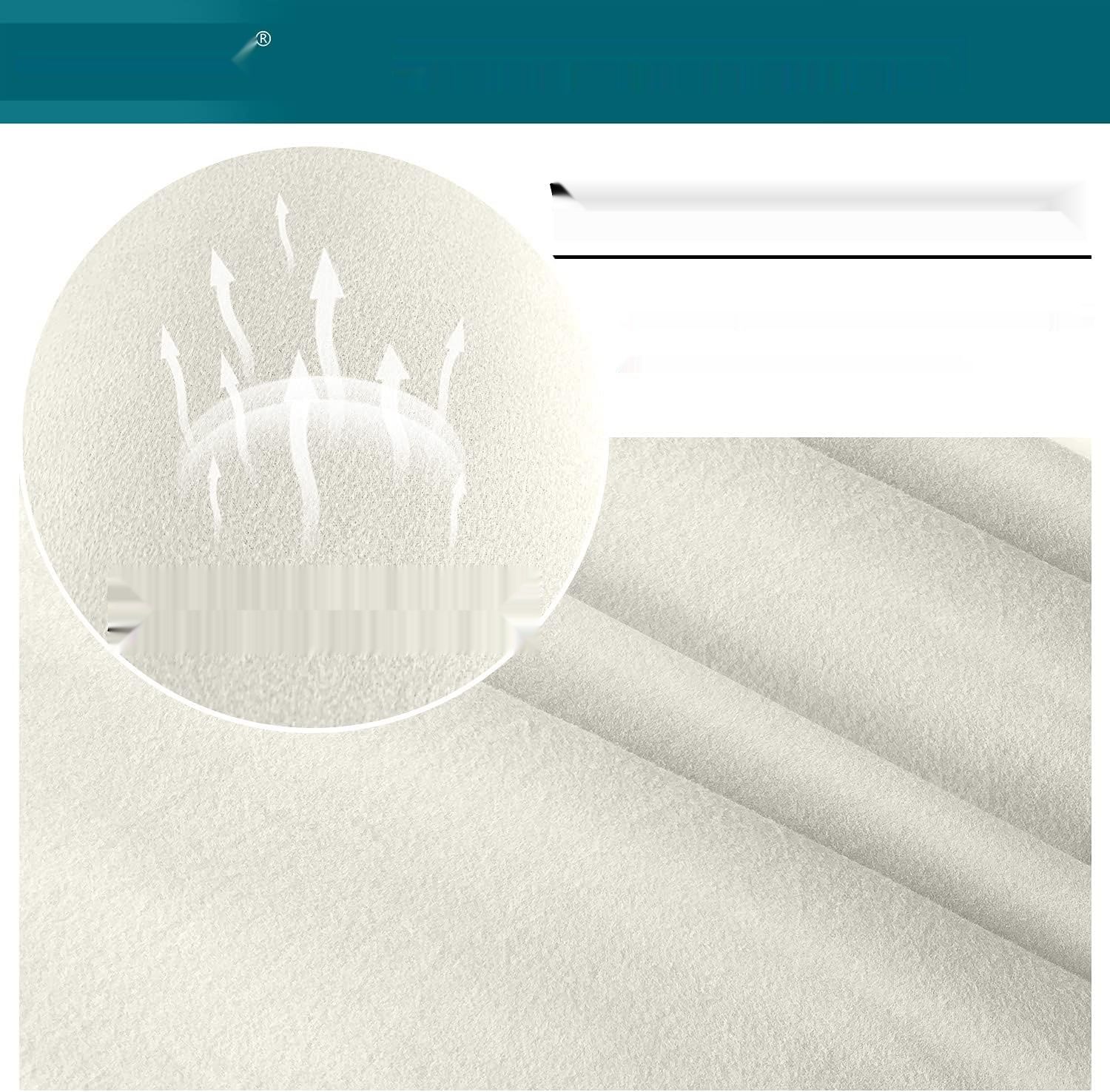 Granbest Stretch Sofa Cover, super miękka mikrofibra, 1 osobowy, kremowy