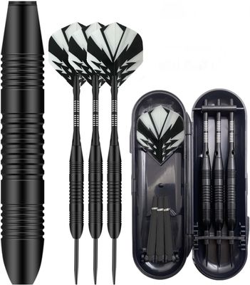 Metal Tip Darts - Zestaw 3 Rzutków do Elektronicznej Tarczy, 23 g, Niebiesko-Czarne