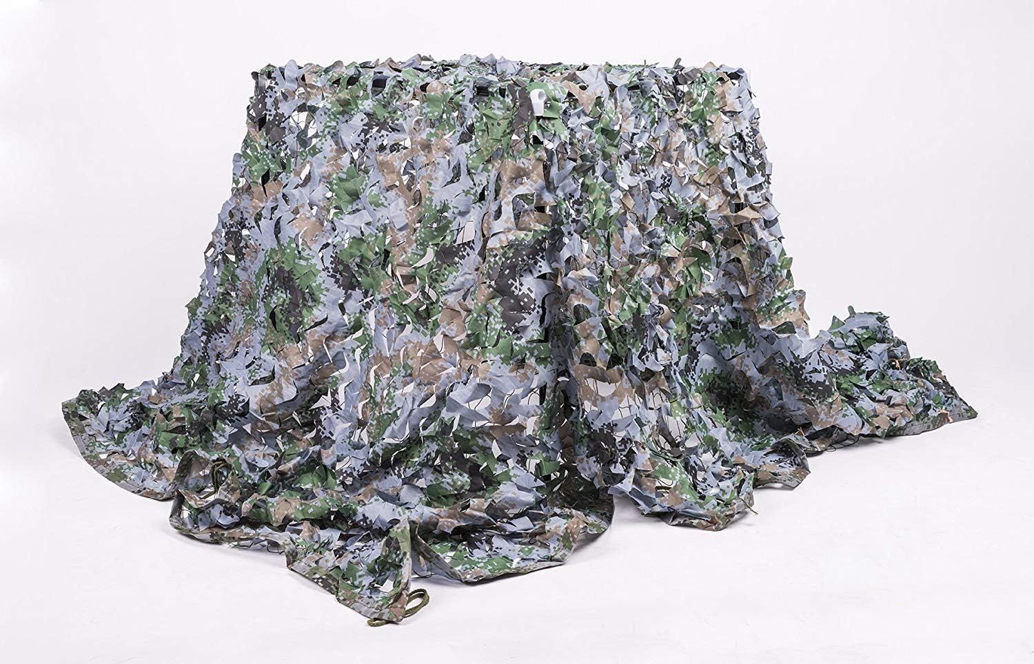NINAT Siatka Maskująca Kamuflaż Las Niemiecka Armia BW Camping Size ‎150D (6M x 6M)