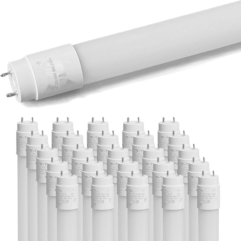 V-TAC LED Tubes Nano-Plastic 150 cm - G13 Socket 24 W - 3000 Lumen - Light 4000 K
