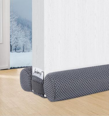 fowong Uszczelka do Drzwi Przeciąg 100 cm, Regulowana, Przemywalna, Szara