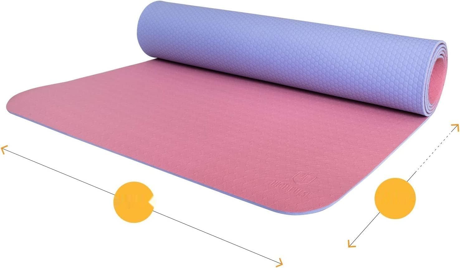 High Pulse Mata do Jogi &#39;Super Grip&#39; - Stabilna, Przyczepna, z paskiem do noszenia.