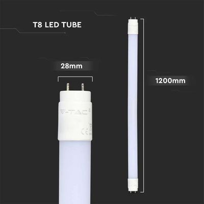 V-TAC LED Tubes Nano-Plastic 150 cm - G13 Socket 24 W - 3000 Lumen - Light 4000 K