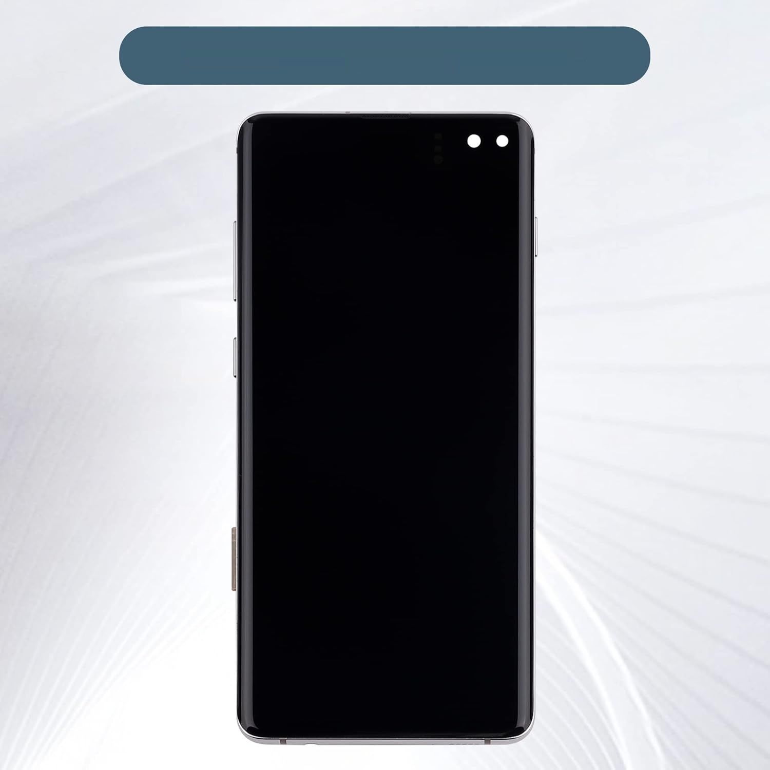 E-YIIVIIL Wyświetlacz TFT kompatybilny z Samsung Galaxy S10 PLUS SM-G975F/DS 6,4&quot; LCD, panel dotykowy, narzędzia, czarny, bez odcisku palca