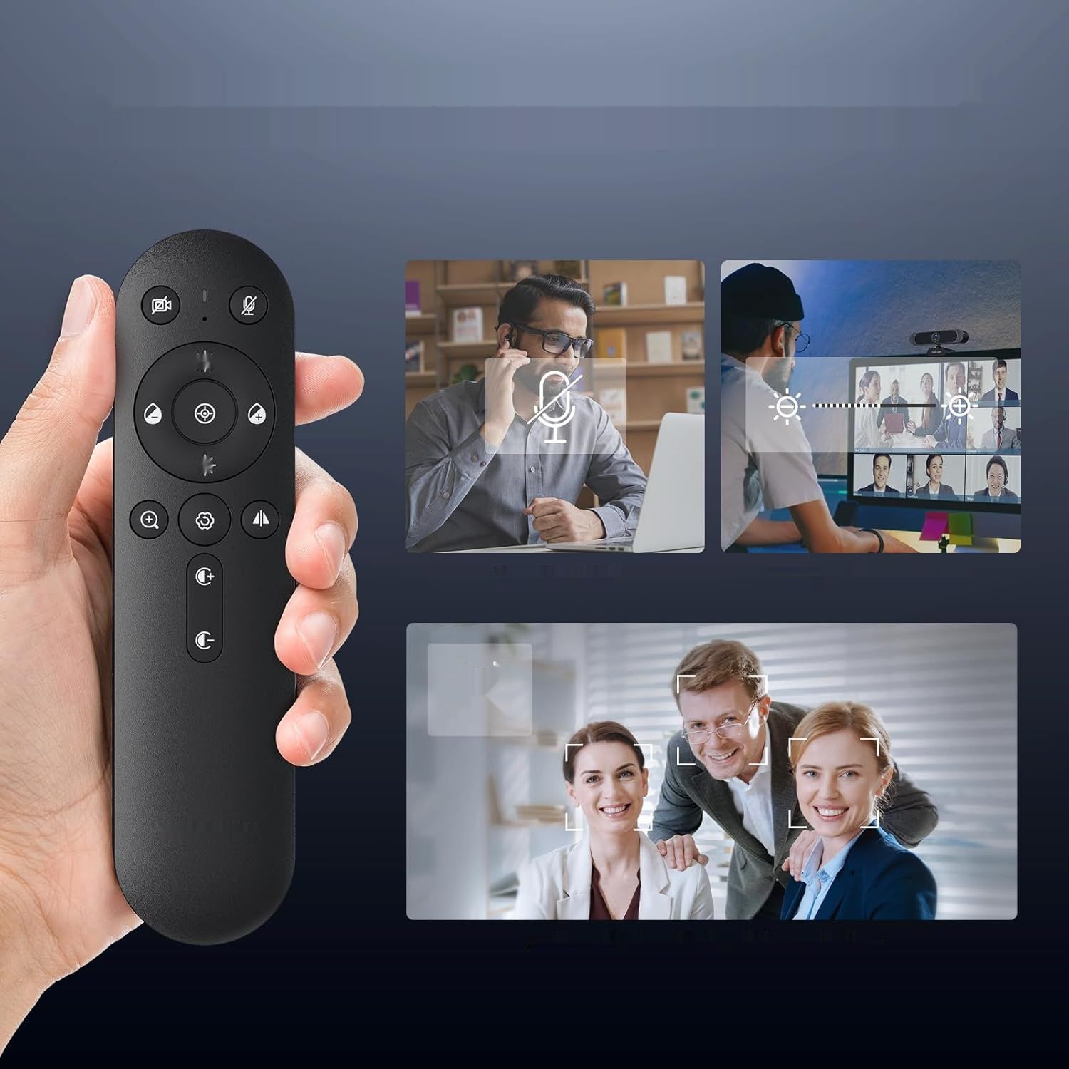 DEPSTECH 4K Webcam: Zoom, Mikrofon, Sony Sensor, Autofokus 8MP HD, dla Mac/PC