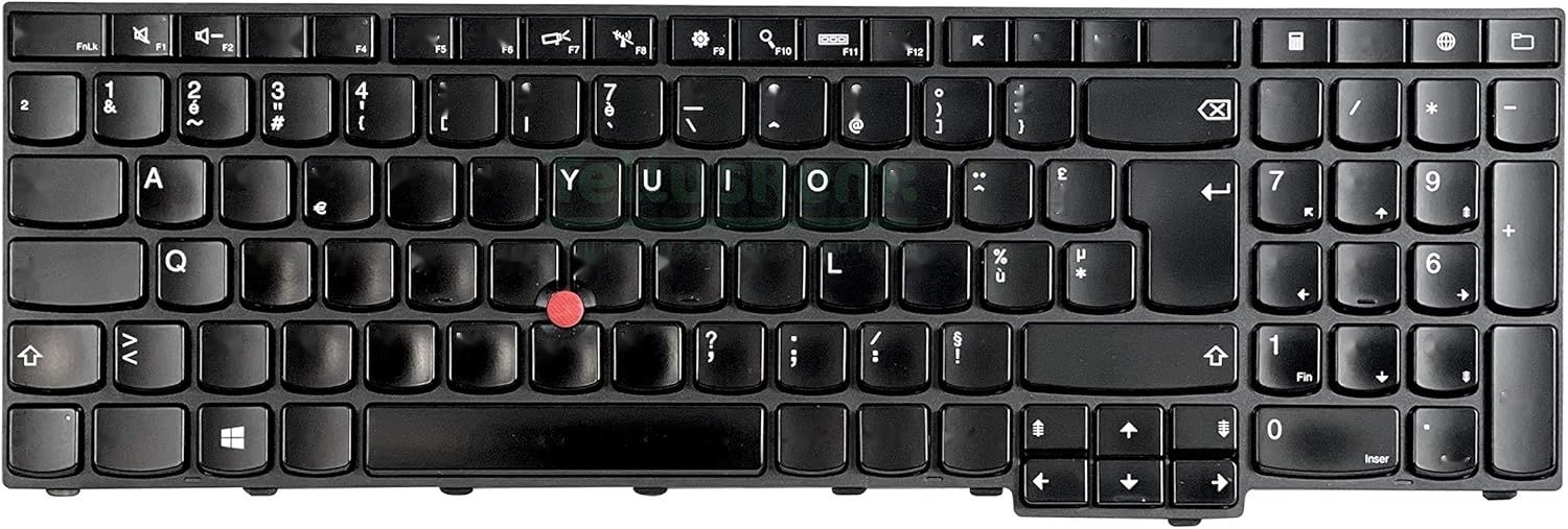 TellusRem Klawiatura Zastępcza Francuska do Lenovo Thinkpad E531 T540 T550 L540 W540 W550