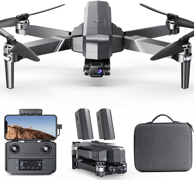 Ruko F11GIM2 Dron z Kamerą 4K, 64 Minuty Lotu, 3KM FPV, GPS, Powrót do Domu