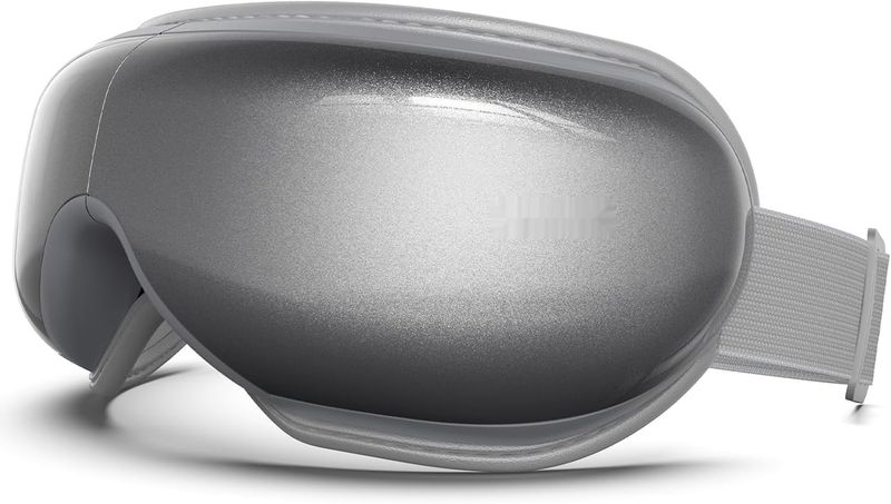 RENPHO Eyeris 1 - masaż oczu z ciepłem, wibracjami i muzyką przez Bluetooth.