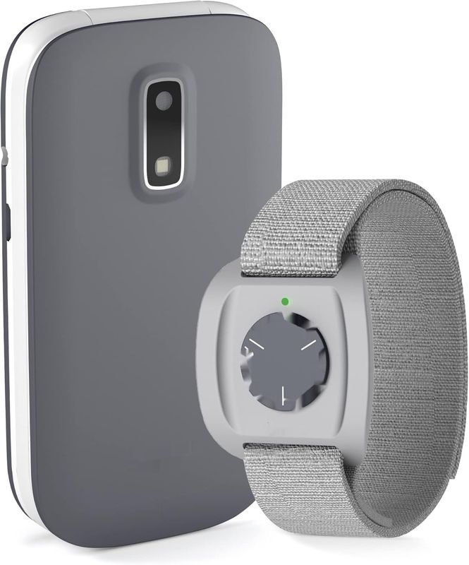 Beghelli - Zestaw Ratunkowy SLV20 i Bransoletka SOS dla Seniorów, GSM, Wodoodporny