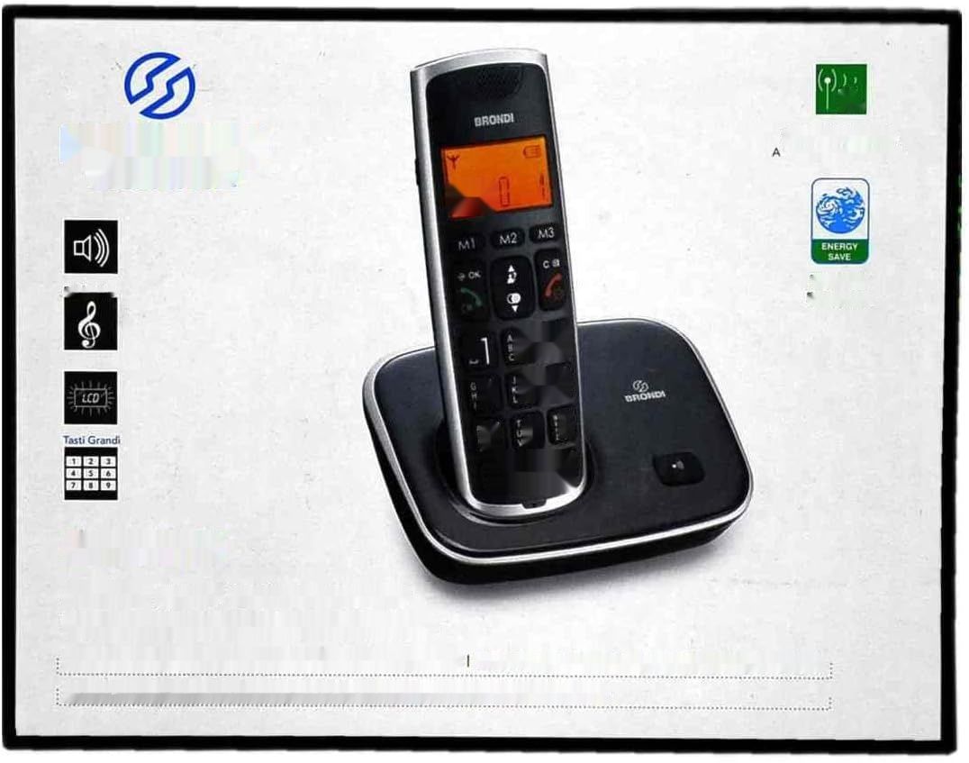 Brondi Bravo Gold Telefon domowy
