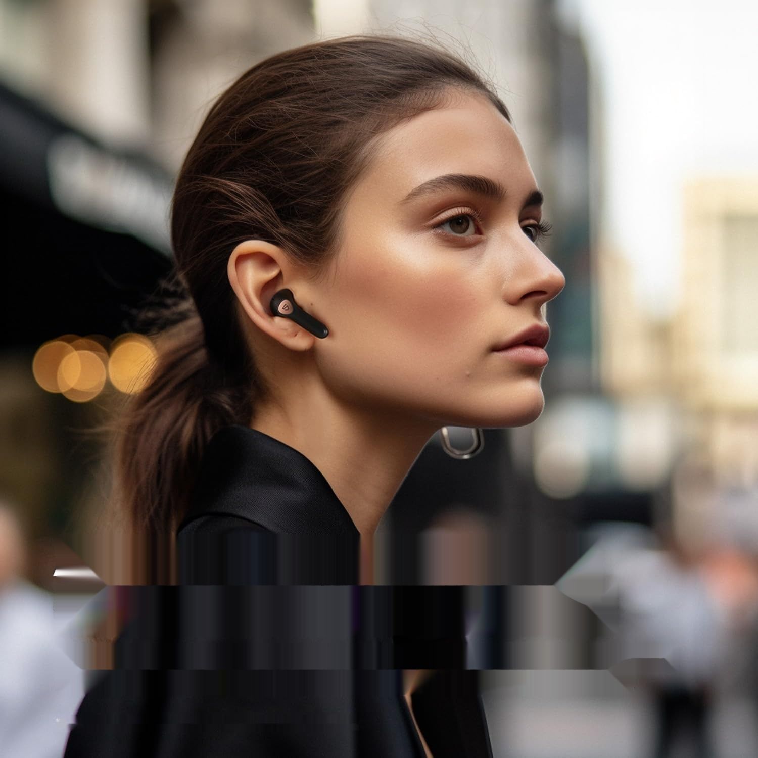 SoundPEATS Air4 bezprzewodowe słuchawki z adaptacyjną ANC, Bluetooth 5.3.