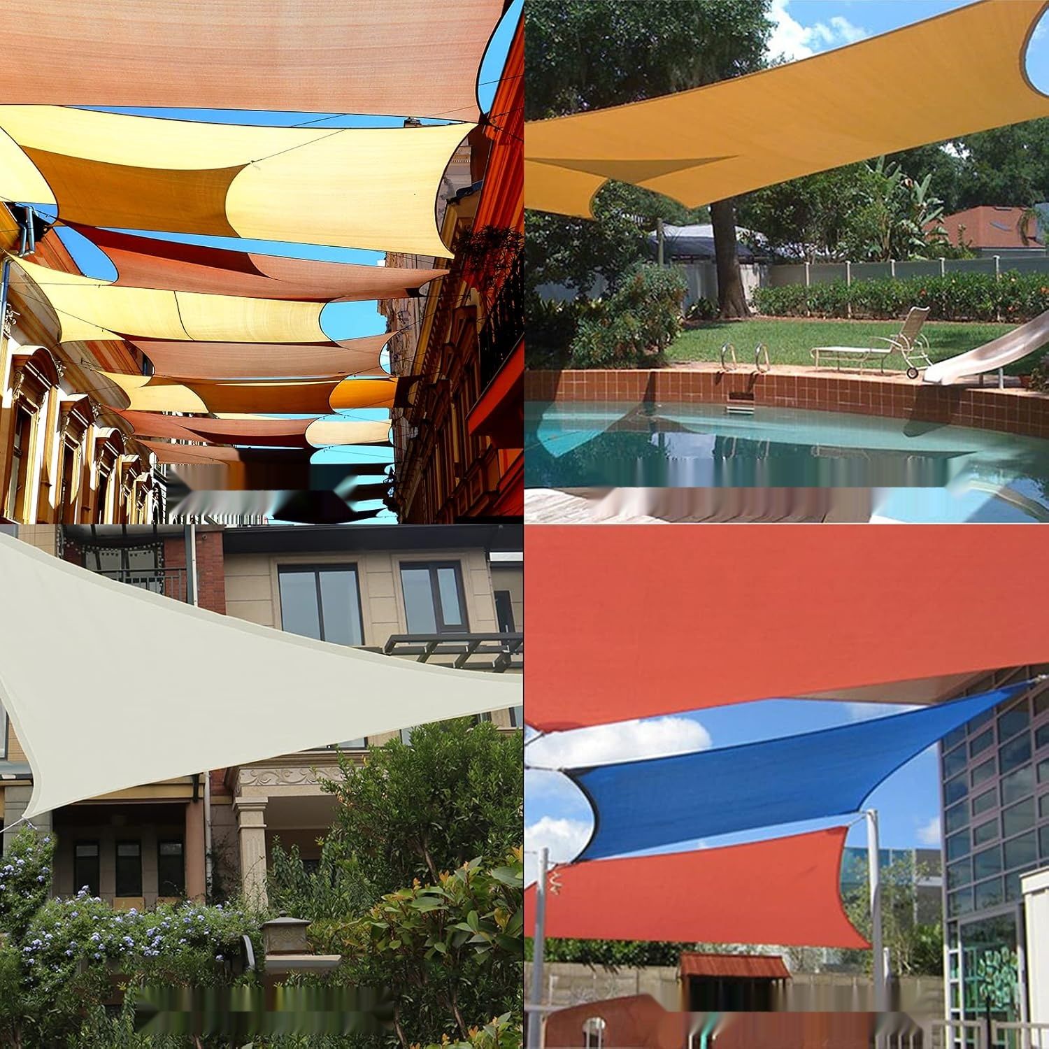 HAIKUS Sun Sail, 3 x 4 m, Prostokątny, Premium HDPE, UV i pogodoodporny, szary