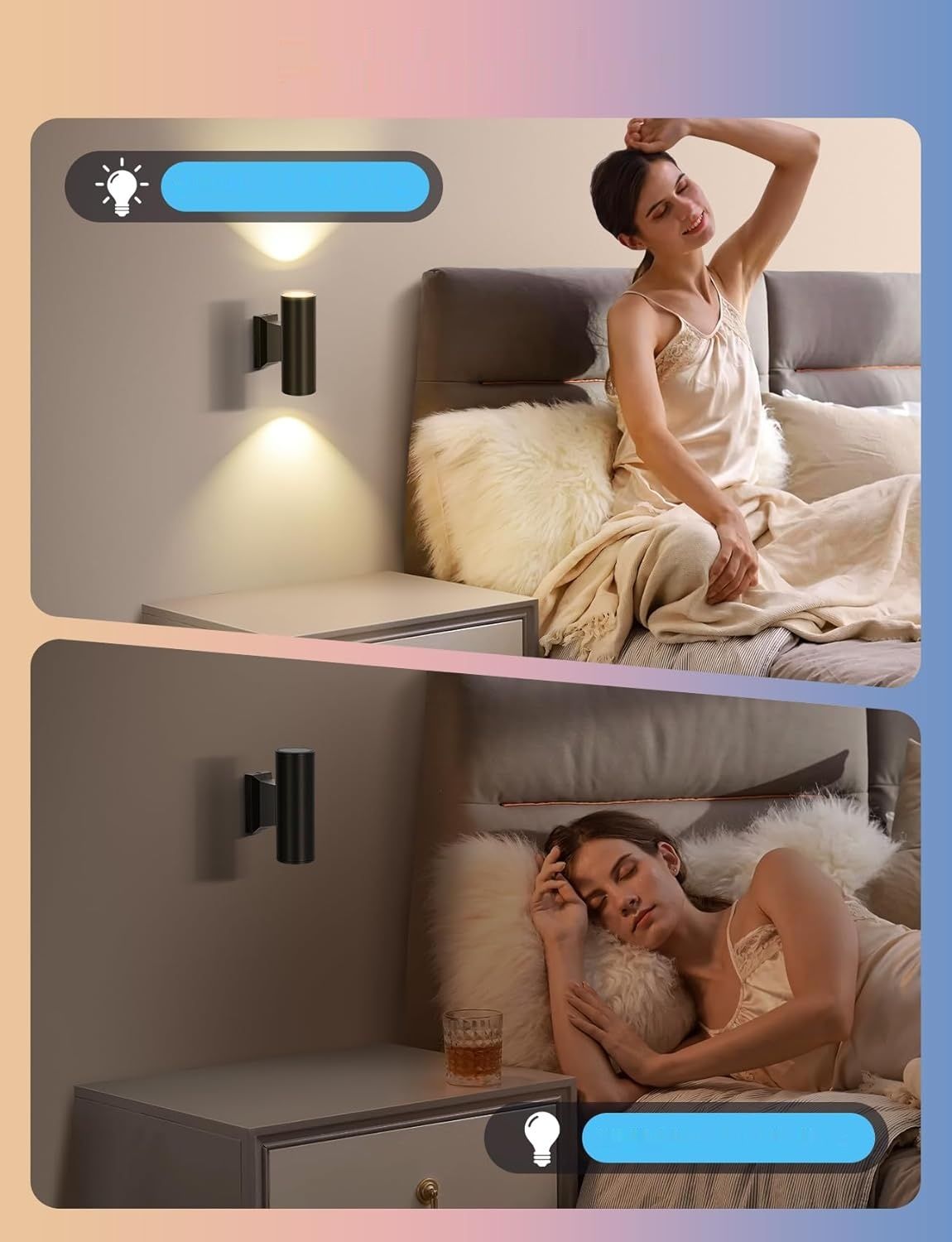 Aigostar Mesh - 6,5W GU10 Alexa Żarówka, LED Smart Bulb 555LM CCT, 6 sztuk