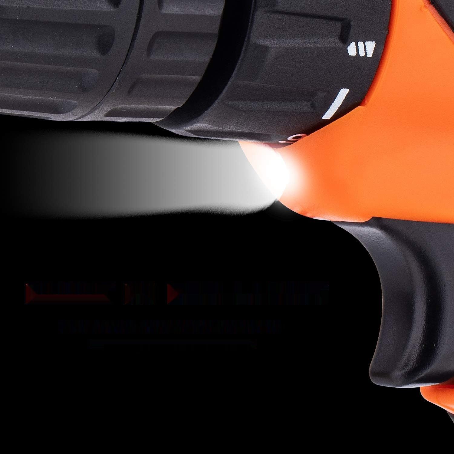 TOPWAY Wkrętarka 12 V, 1.3 Ah bateria, 10 mm uchwyt, 2 prędkości, LED, 102000