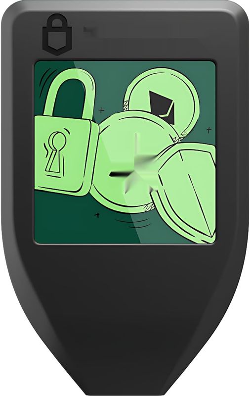 Trezor Model T - Krypto Hardware Wallet z ekranem dotykowym LCD, 8000 monet