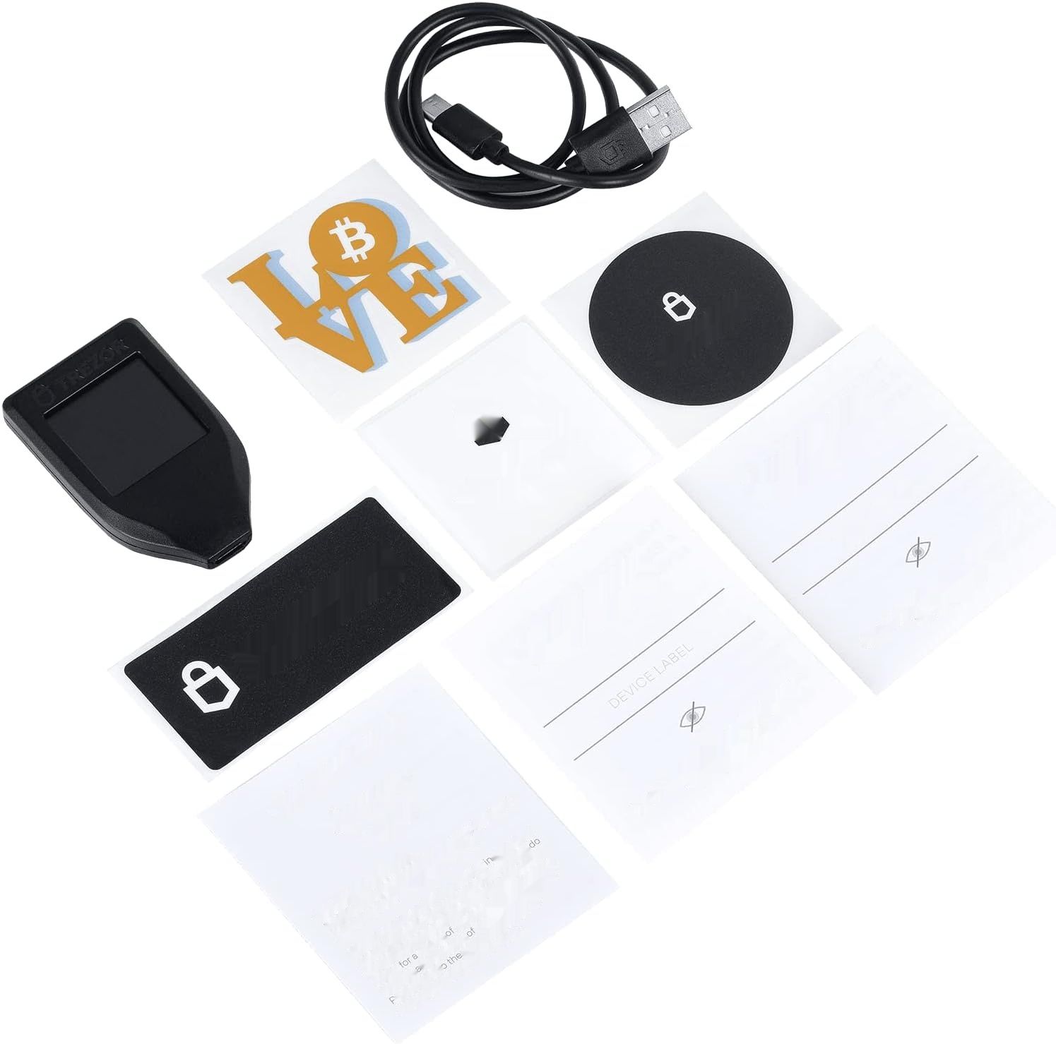Trezor Model T - Krypto Hardware Wallet z ekranem dotykowym LCD, 8000 monet