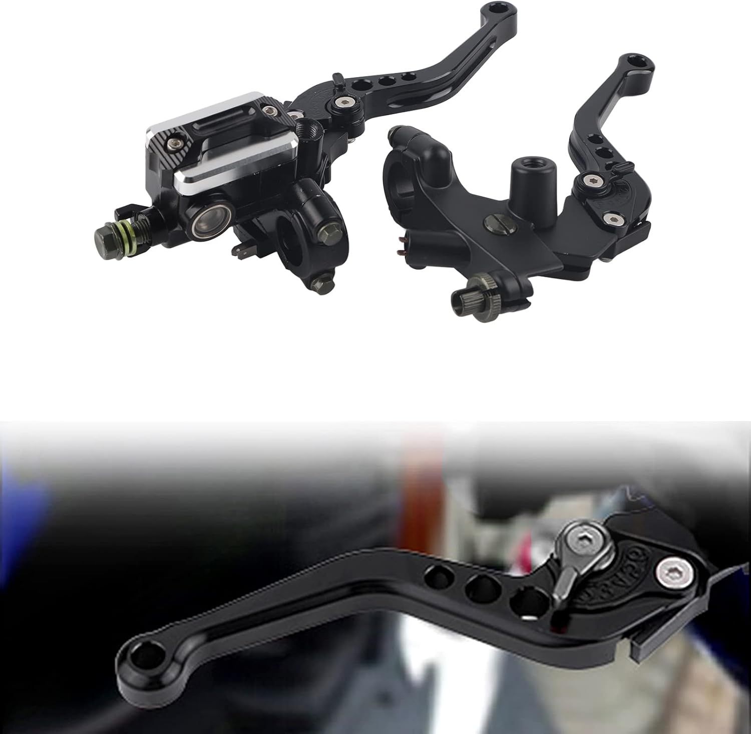 DEWIN Dźwignia Motocykla, 7/8 Cala (22 mm) Uniwersalny Zbiornik Dźwigni