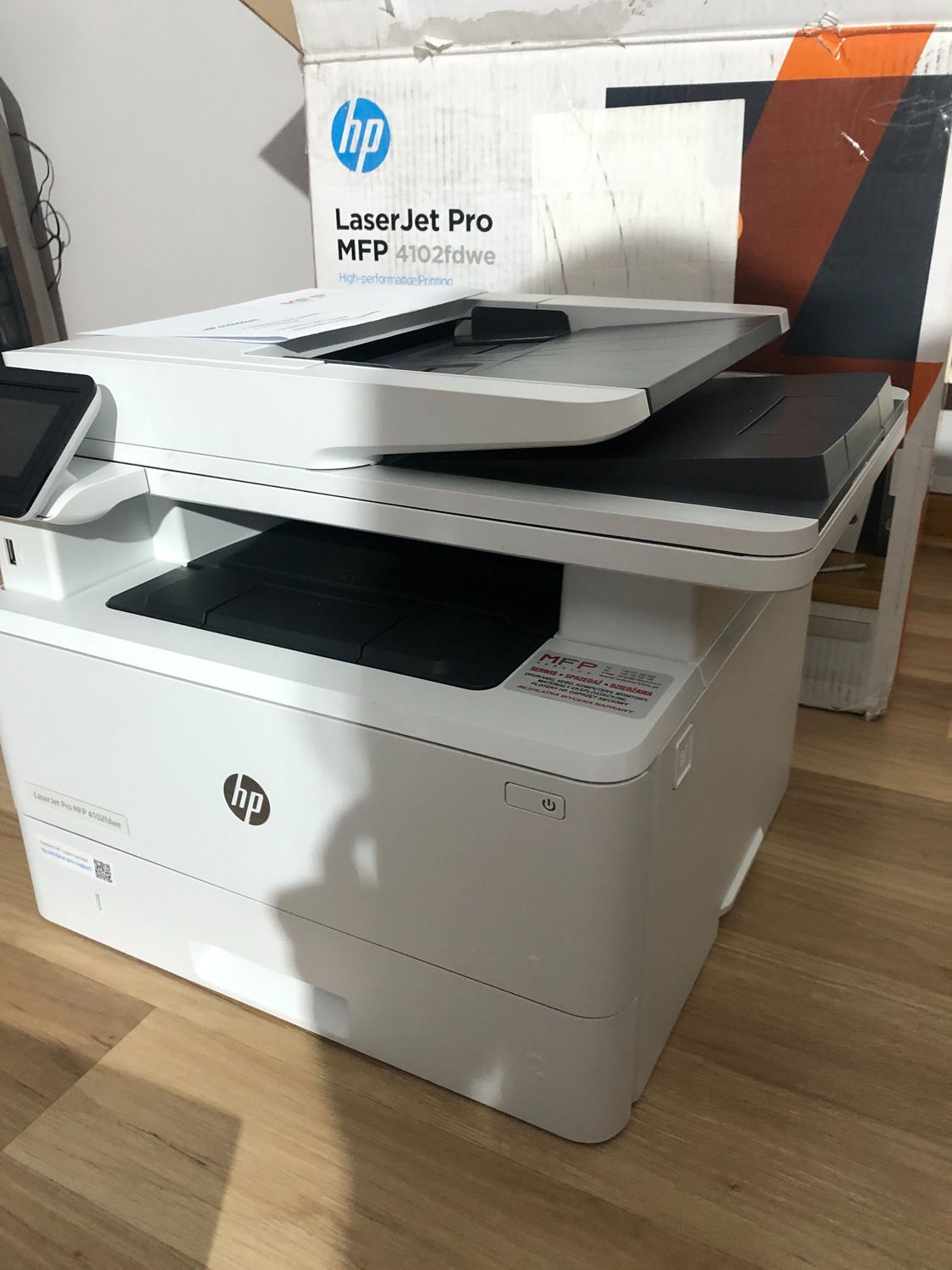 HP LaserJet Pro MFP 4102fdwe Wielofunkcyjna Drukarka Laserowa - Biała