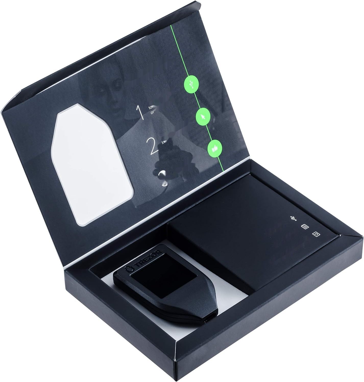 Trezor Model T - Krypto Hardware Wallet z ekranem dotykowym LCD, 8000 monet