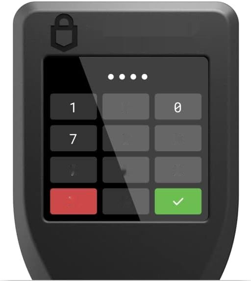 Trezor Model T - Krypto Hardware Wallet z ekranem dotykowym LCD, 8000 monet
