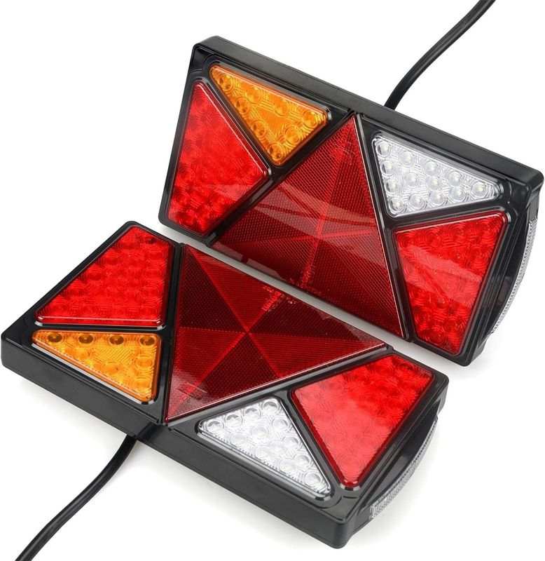 Yuanjoy 2 Pack 12V 24V Zestaw Tylnych Świateł LED