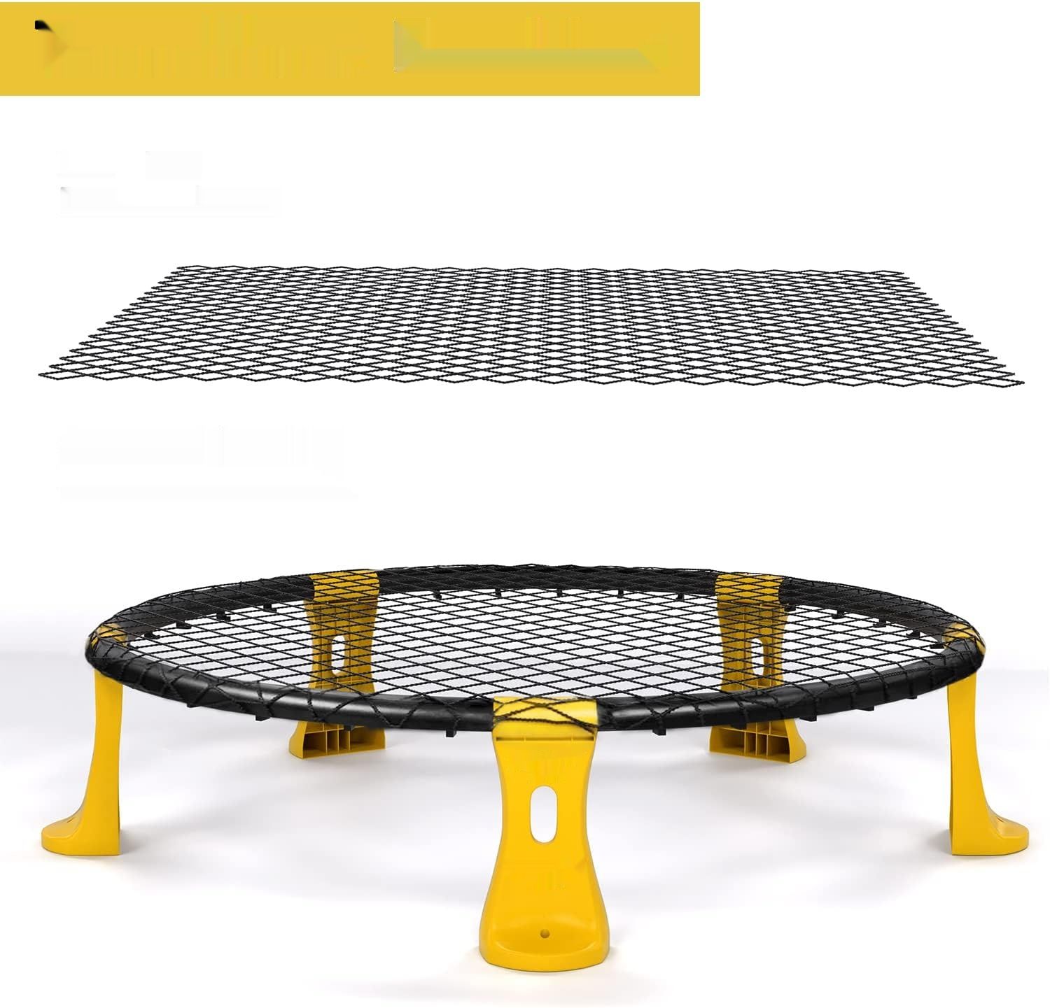 Zestaw Mookis Blinngoball Roundnet z 3 piłkami - gra na plażę, trawę, park