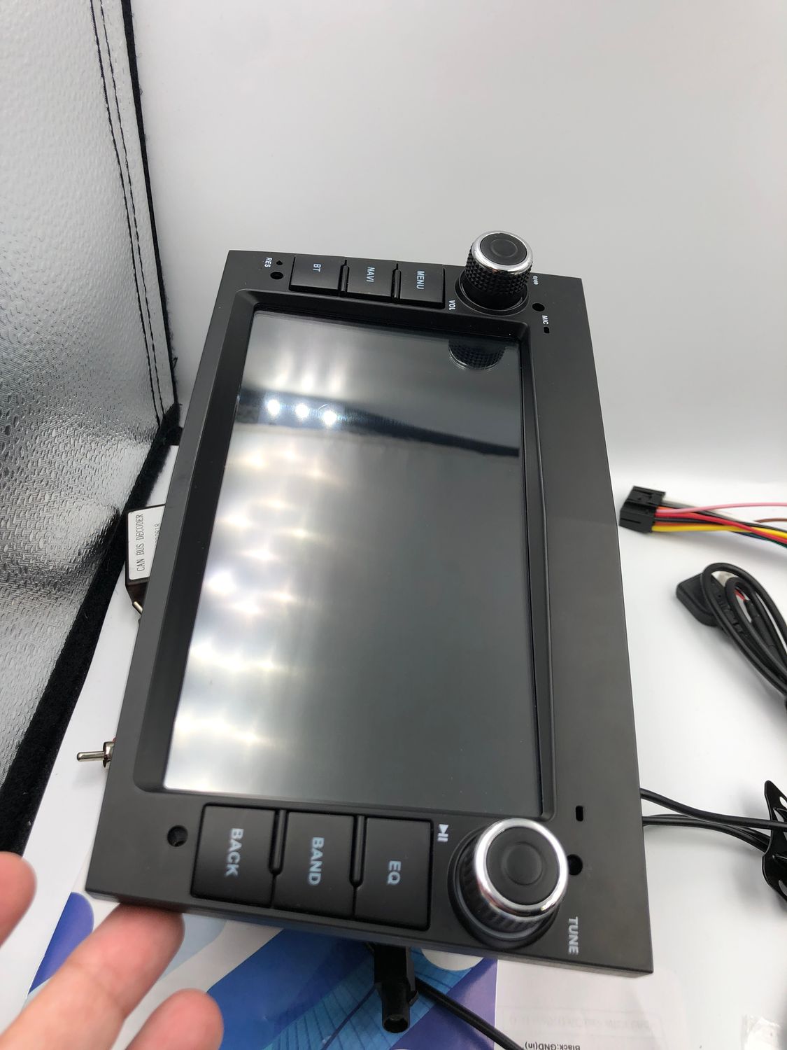 Android 13 Radio do Opel: 7&quot; HD, Mirror Link, Bluetooth, GPS, WiFi, Kamera.