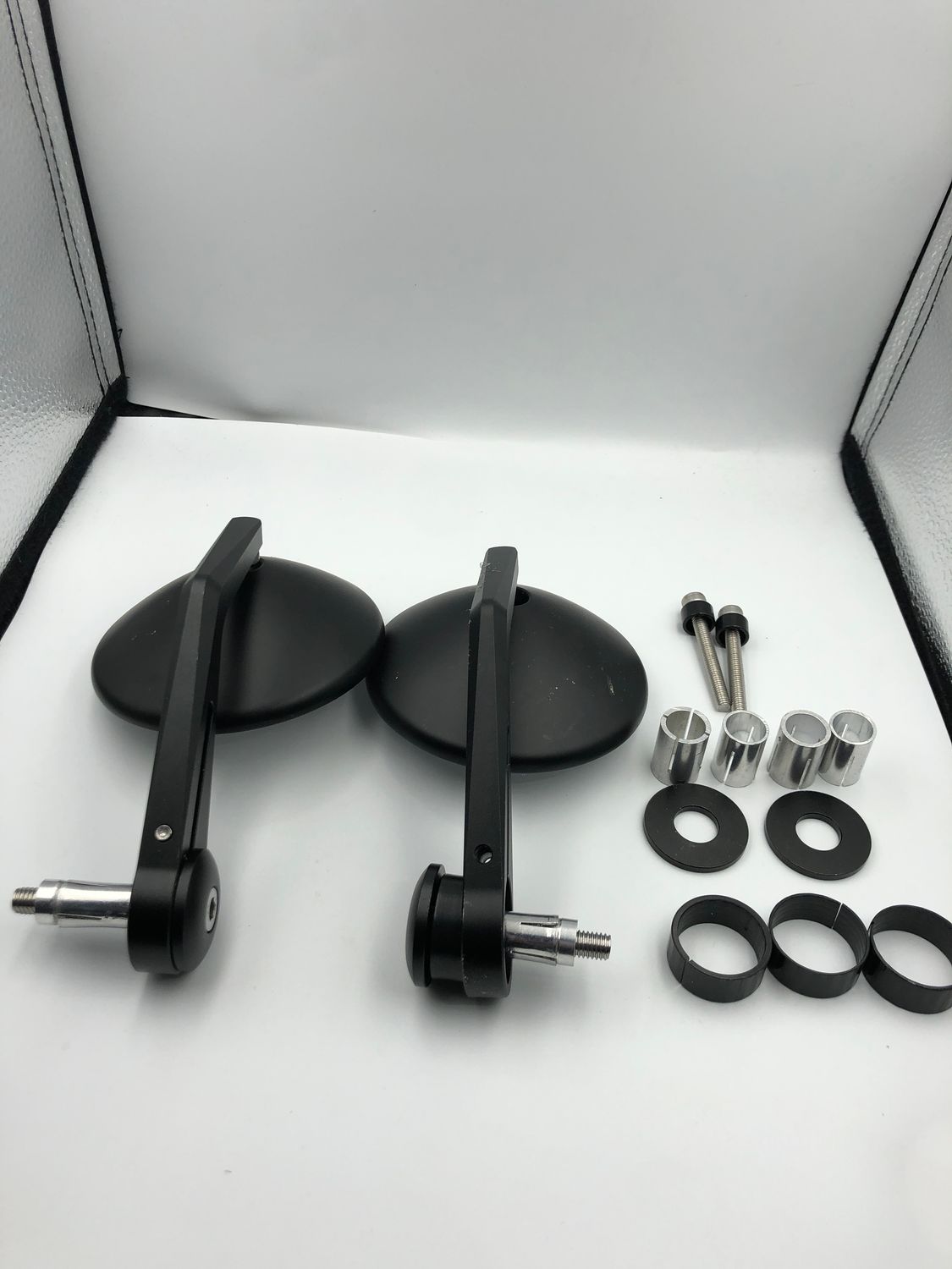 Lustro wsteczne uniwersalne do motocykli na kierownicy, pasuje do ATV, MT 07, MT 09, S1000, FZ8, G310R, R1200, GSXR, Redondo