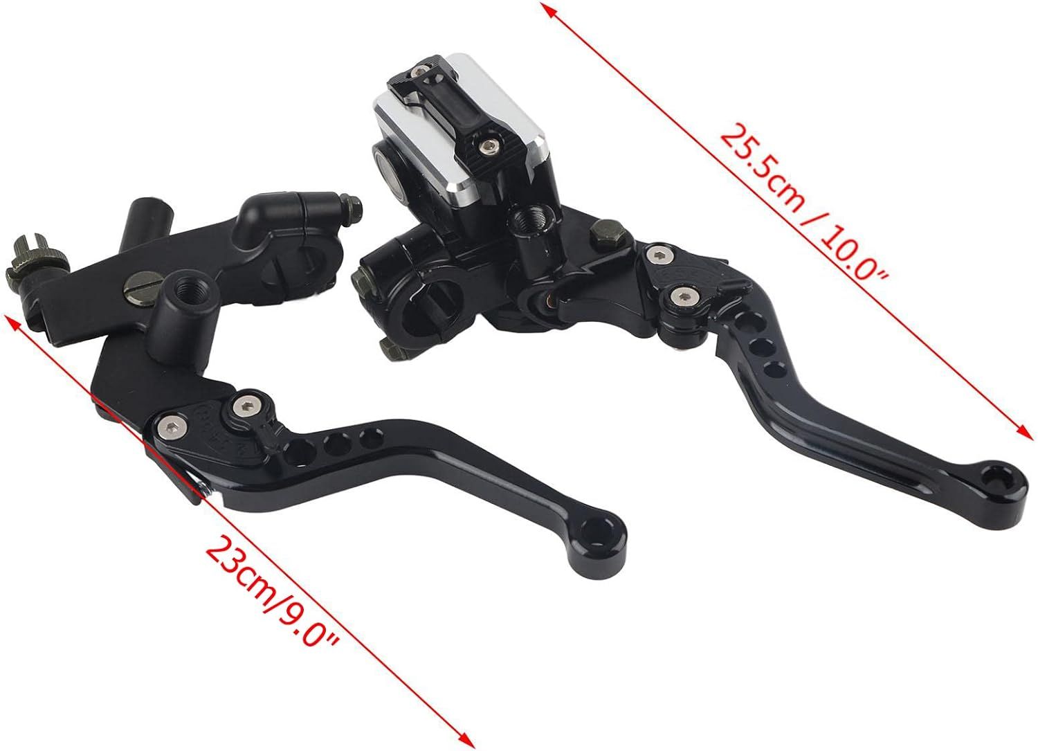 DEWIN Dźwignia Motocykla, 7/8 Cala (22 mm) Uniwersalny Zbiornik Dźwigni