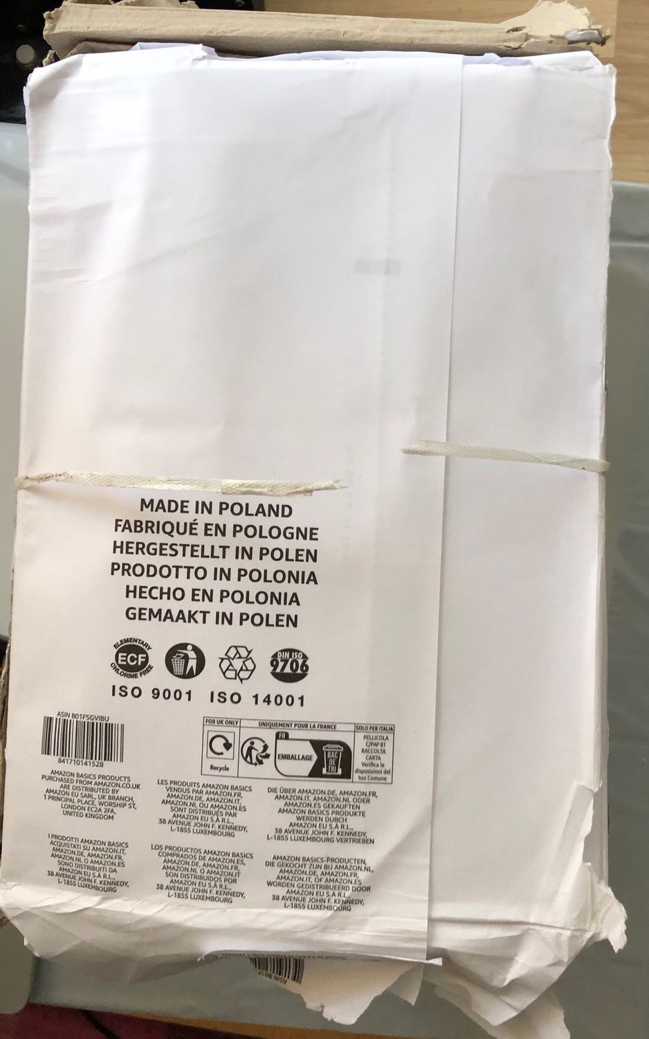 Papier do drukarek, A4, 80 g/m², 5 x 500 arkuszy, biały