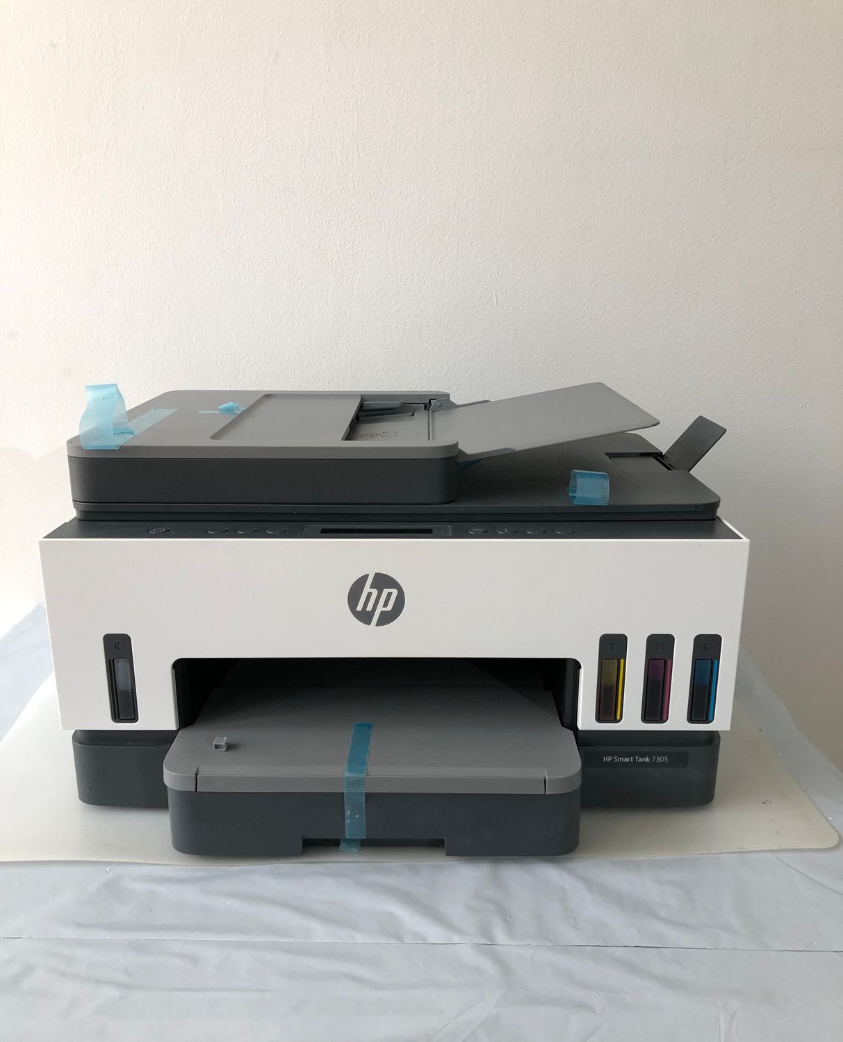 HP Smart Tank 7305 3-w-1 Drukarka (WLAN, Duplex, ADF) - Duży Zbiornik, Wysoka Wydajność