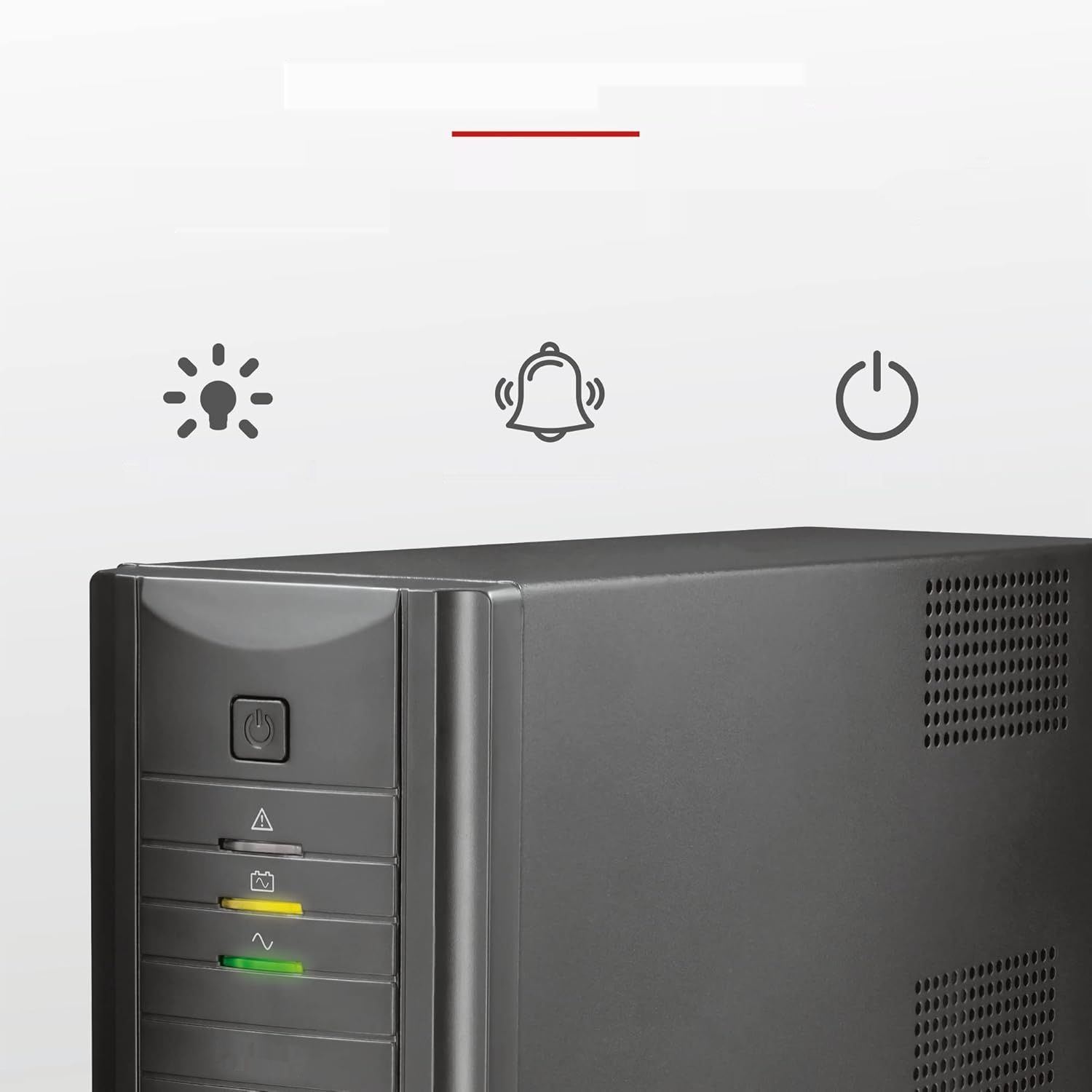 Trust Oxxtron 1000 VA 2 AC wyjścia, czarny zasilacz awaryjny (UPS)