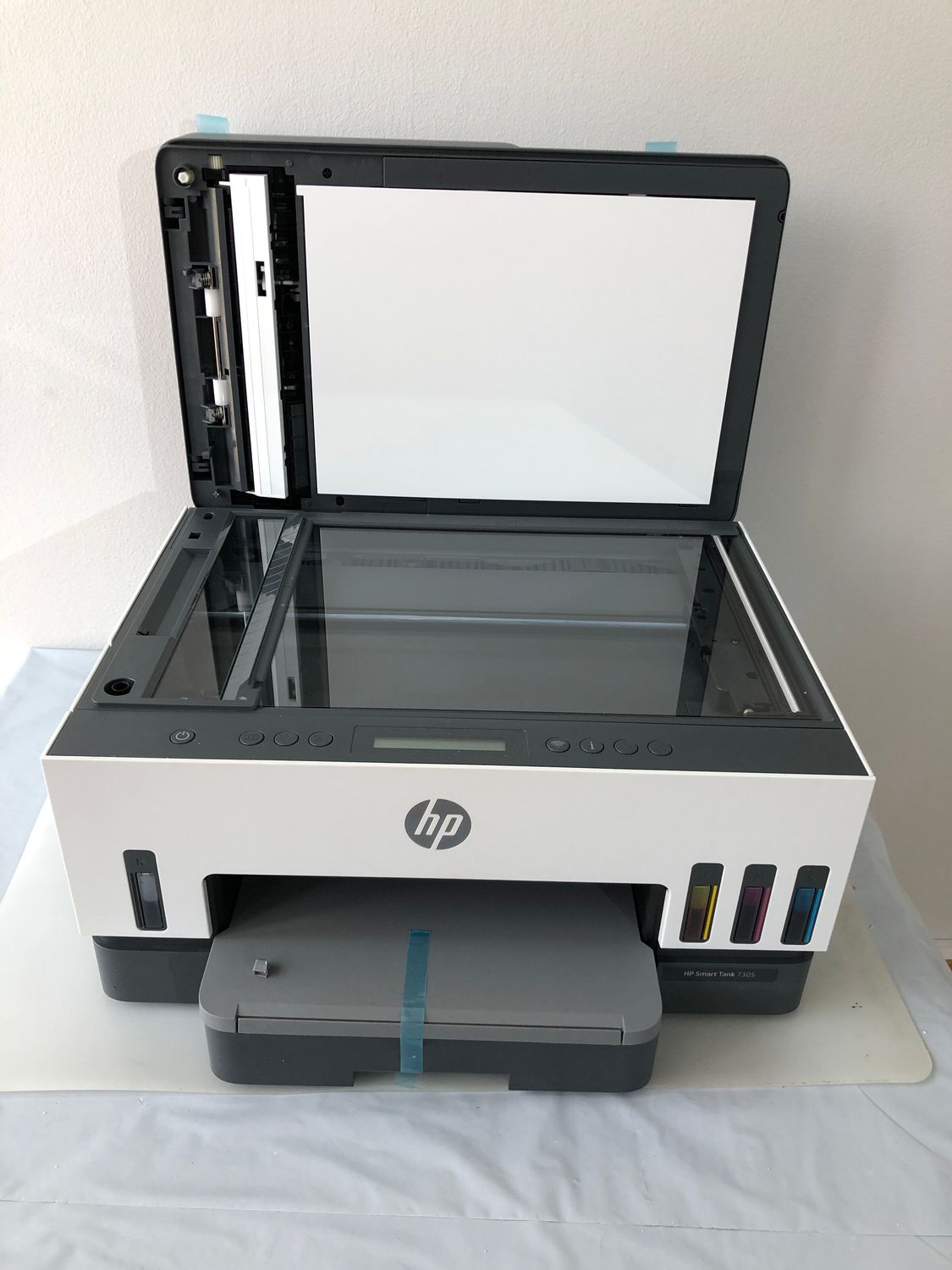 HP Smart Tank 7305 3-w-1 Drukarka (WLAN, Duplex, ADF) - Duży Zbiornik, Wysoka Wydajność
