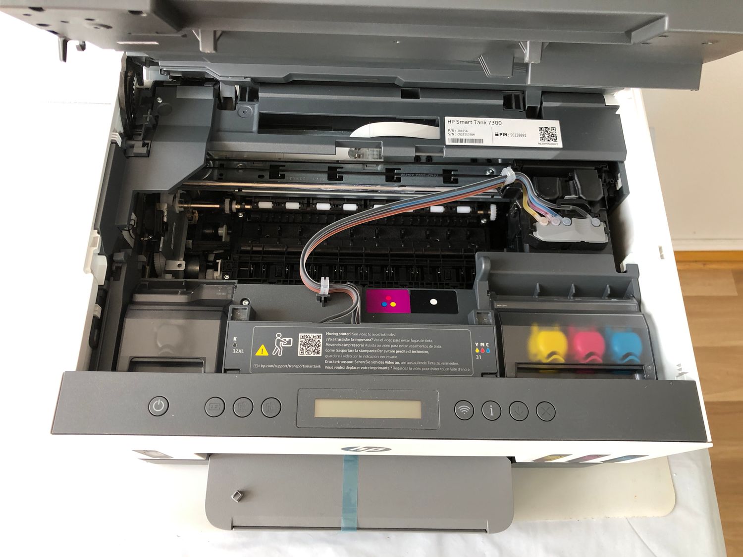 HP Smart Tank 7305 3-w-1 Drukarka (WLAN, Duplex, ADF) - Duży Zbiornik, Wysoka Wydajność